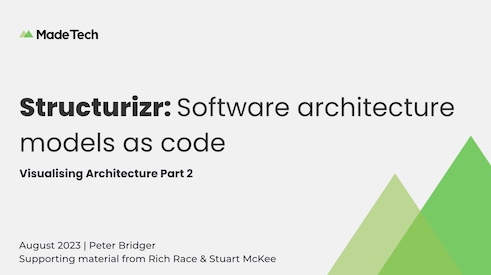 Software architecture models as code